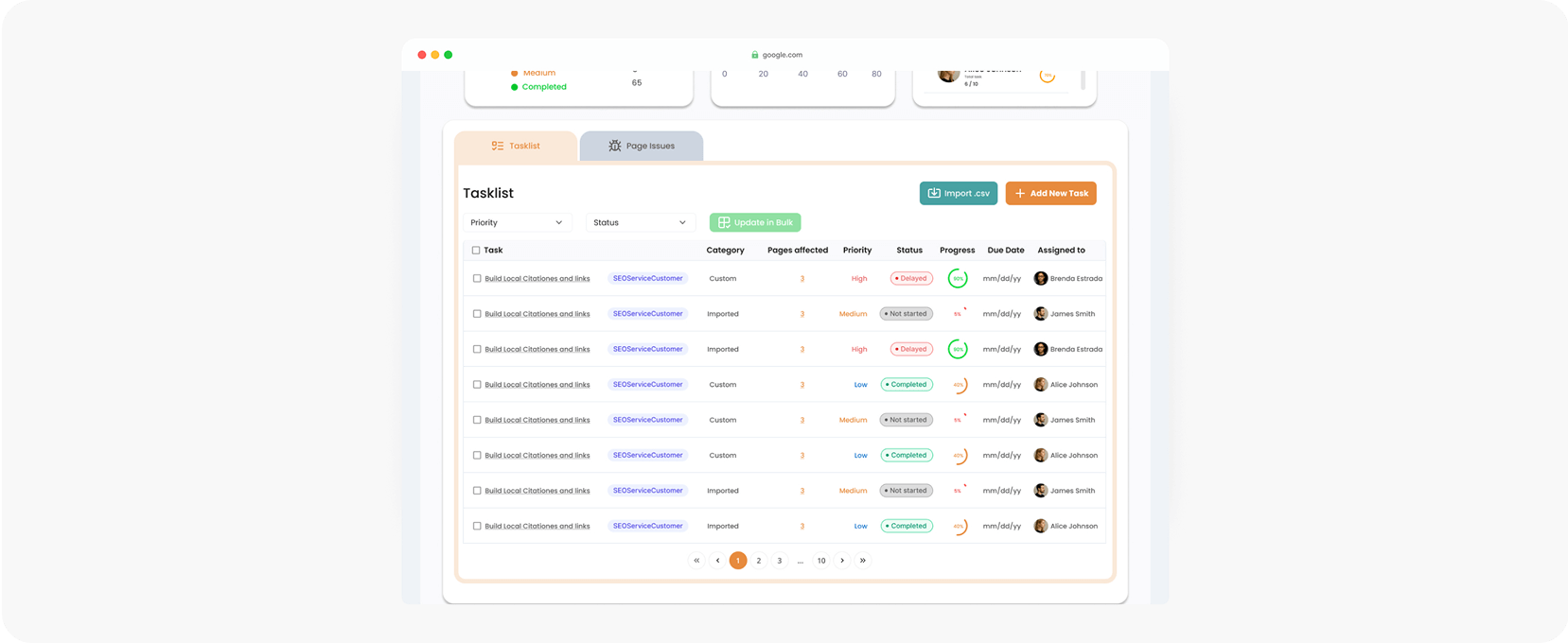 Step 3: Monitor exactly what is happening with your SEO